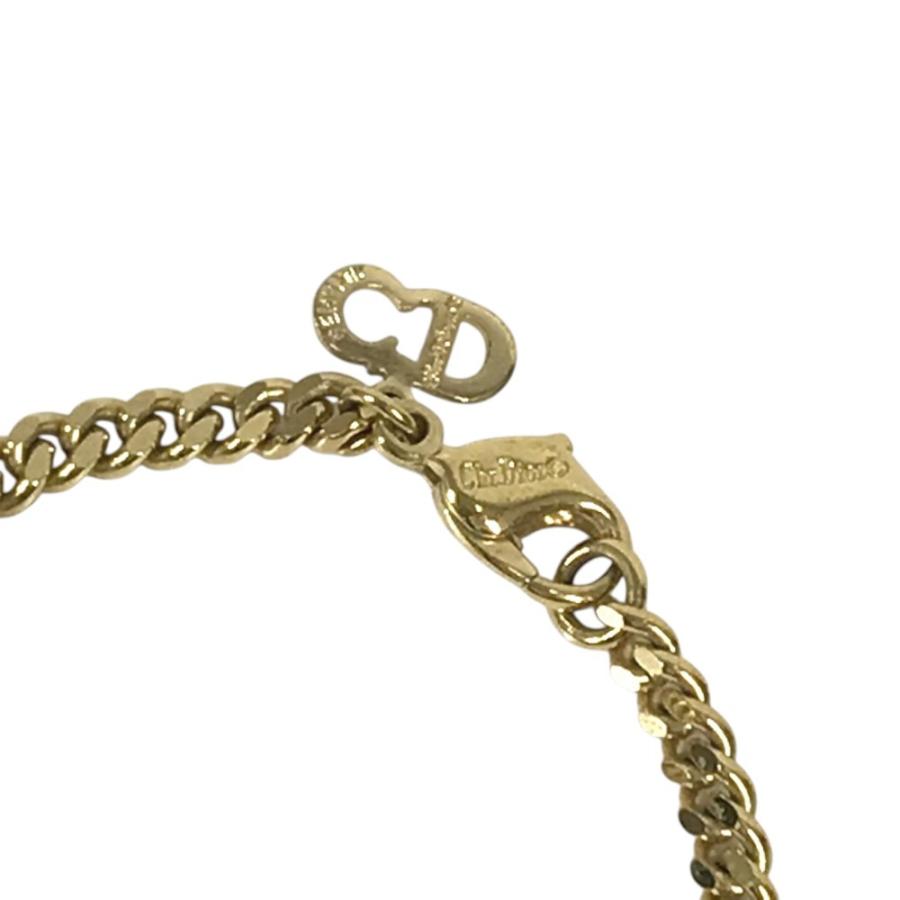 Dior ディオール ロングネックレス CDロゴ アクセサリー ジュエリー  ヴィンテージ ネックレス ゴールド ユニセックス【中古】 |  | 07
