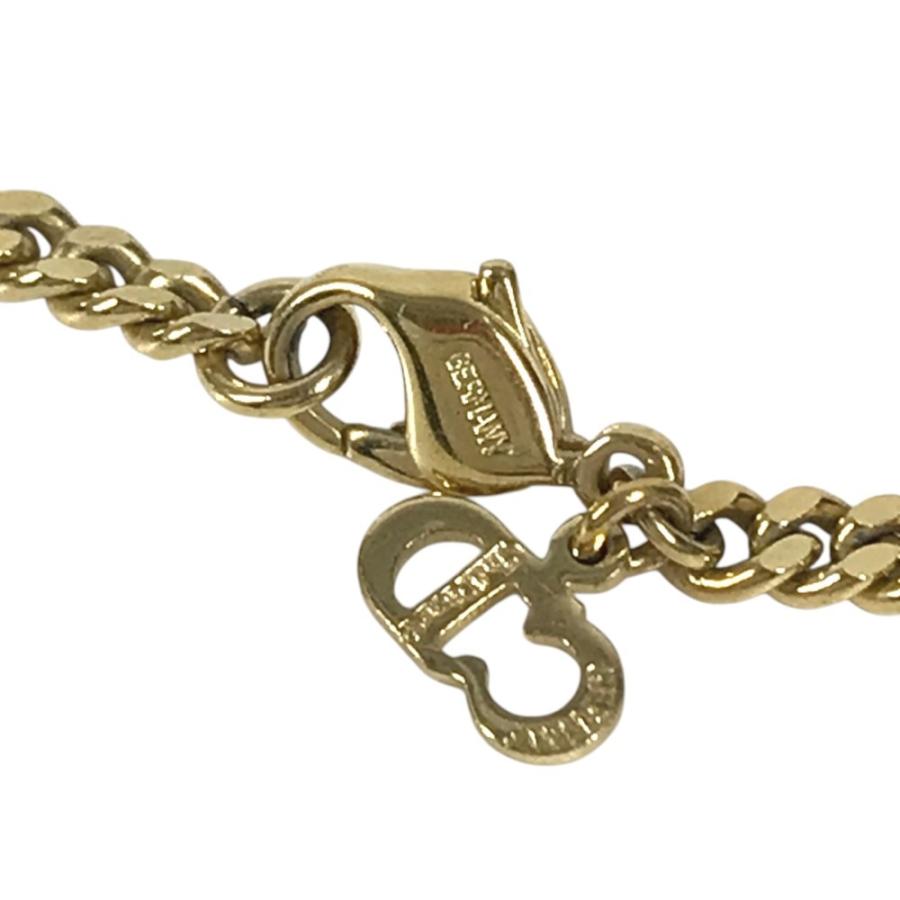 Dior ディオール ロングネックレス CDロゴ アクセサリー ジュエリー  ヴィンテージ ネックレス ゴールド ユニセックス【中古】 |  | 08