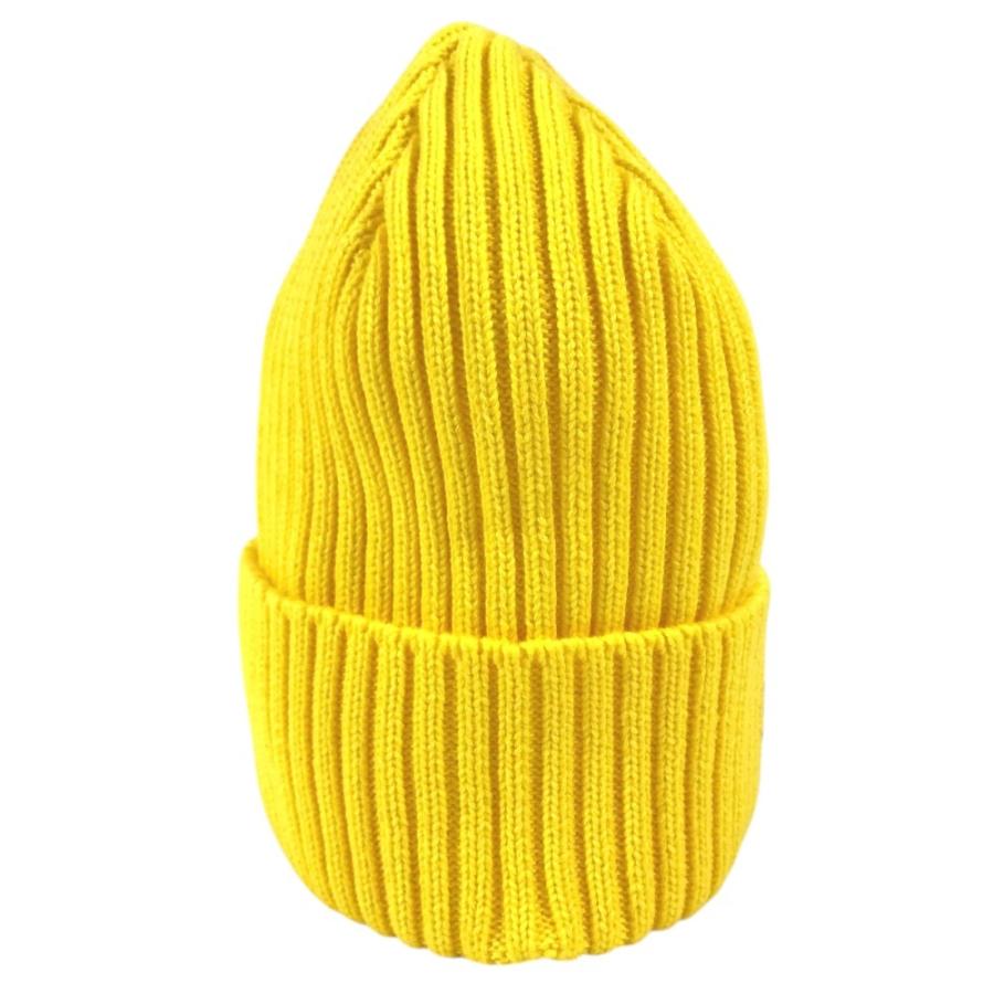 美品 Supreme シュプリーム ボックスロゴ ビーニー 帽子 ニット帽 ニットキャップ ニット帽 イエロー ユニセックス【中古】 | Supreme | 03