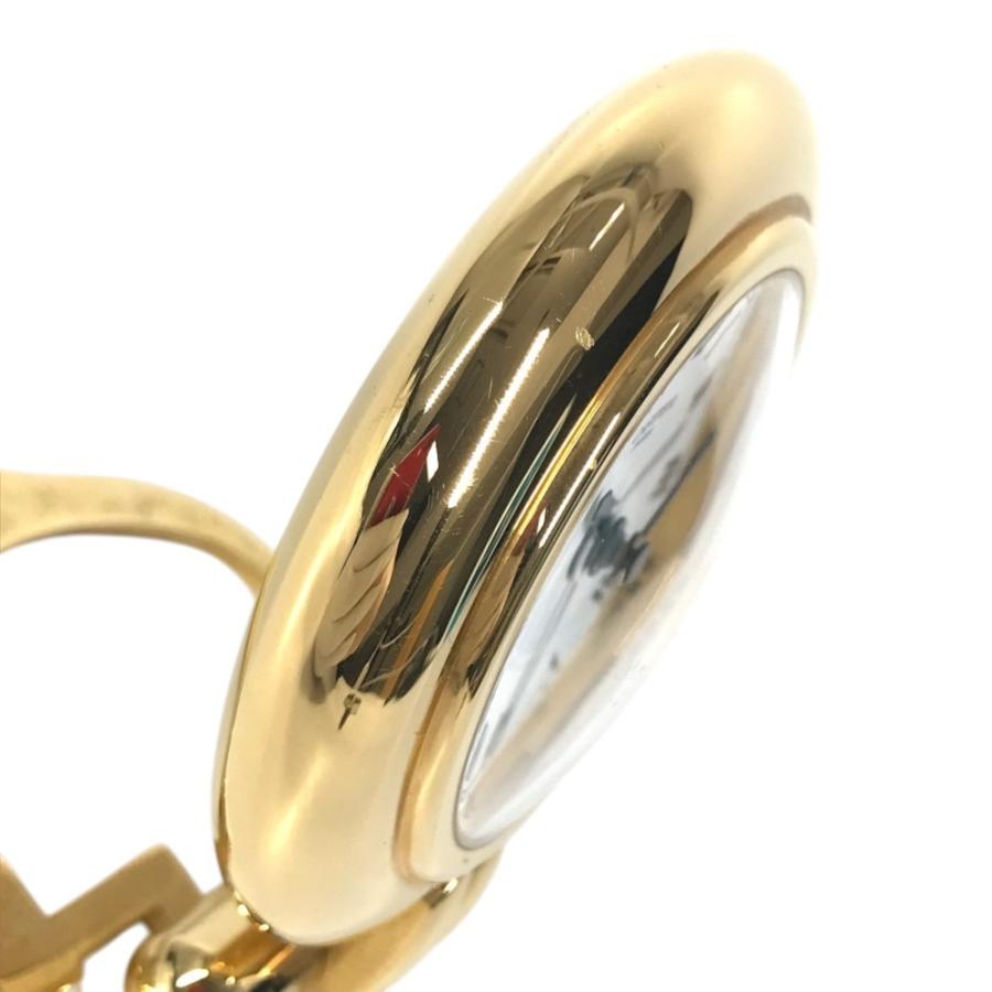 CARTIER カルティエ コリゼ デスククロック インテリア ロゴ ウォッチ トラベルクロック 置時計 ゴールド ユニセックス【中古】 | Cartier | 04