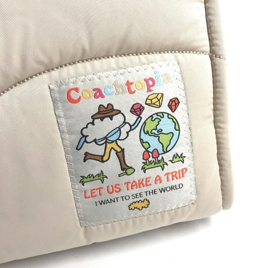 未使用 COACH コーチ CQ057 ループトート ショルダーバッグ 2WAYバッグ コーチトピア  トートバッグ ベージュ ユニセックス【中古】 | COACH | 07