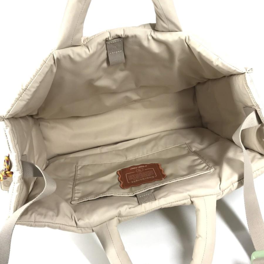 未使用 COACH コーチ CQ057 ループトート ショルダーバッグ 2WAYバッグ コーチトピア  トートバッグ ベージュ ユニセックス【中古】 | COACH | 08
