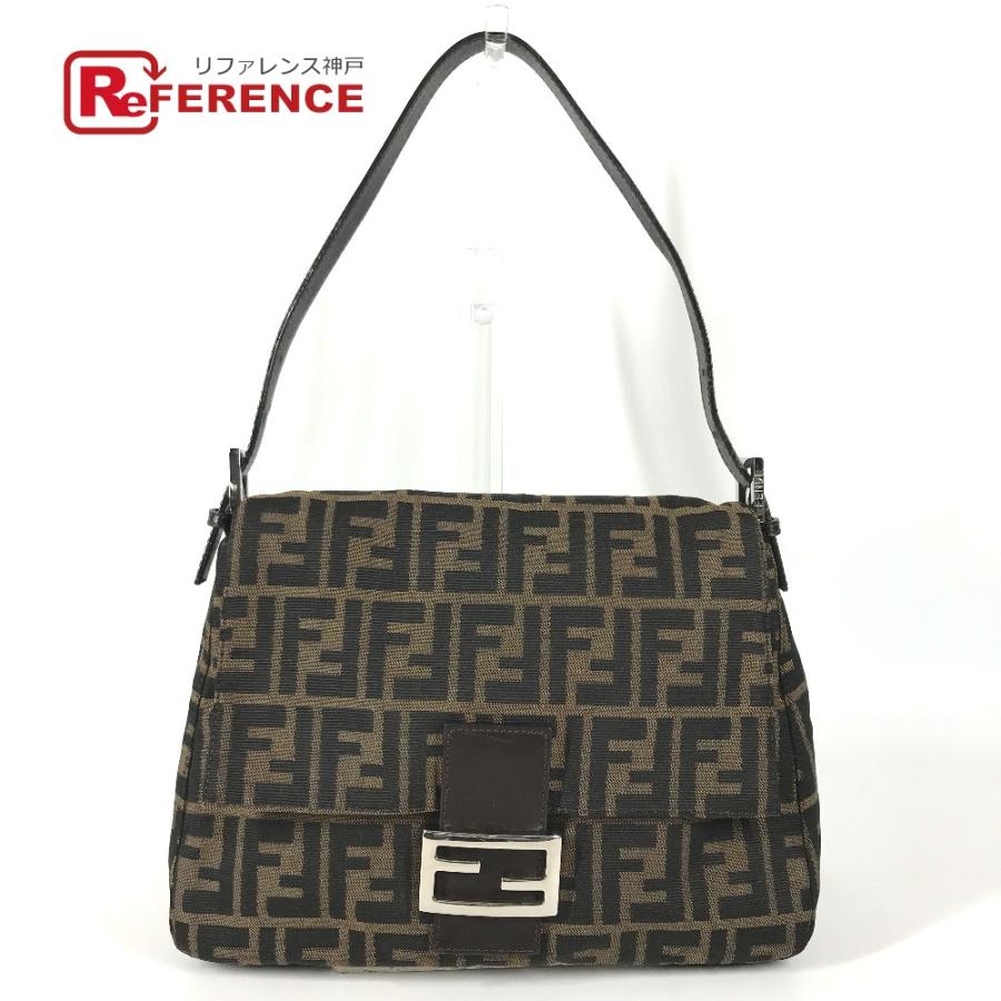 FENDI フェンディ マンマバケット ズッカ ロゴ マンマ バケット カバン トートバッグ フラップ ハンドバッグ ショルダーバッグ【中古】 | FENDI