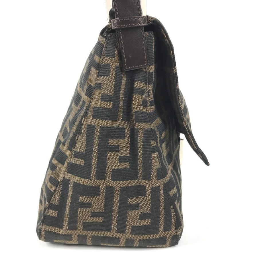 FENDI フェンディ マンマバケット ズッカ ロゴ マンマ バケット カバン トートバッグ フラップ ハンドバッグ ショルダーバッグ【中古】 | FENDI | 03