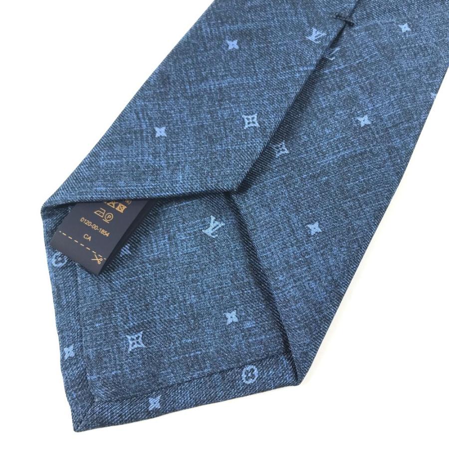 新品同様 LOUIS VUITTON ルイヴィトン ネクタイ コンステレーションデニム7CM アクセサリー ネクタイ メンズ M70203【中古】 | LOUIS VUITTON | 05