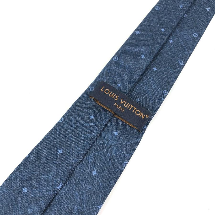 新品同様 LOUIS VUITTON ルイヴィトン ネクタイ コンステレーションデニム7CM アクセサリー ネクタイ メンズ M70203【中古】 | LOUIS VUITTON | 06