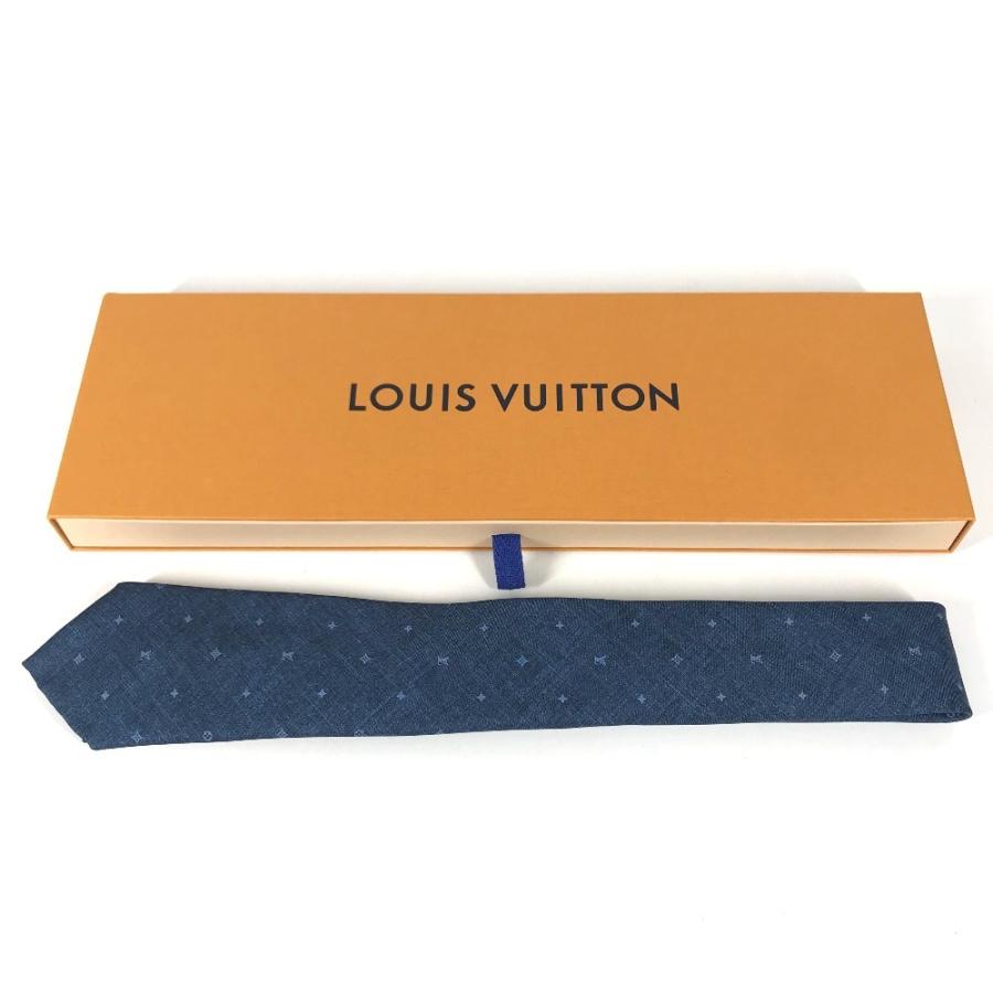 新品同様 LOUIS VUITTON ルイヴィトン ネクタイ コンステレーションデニム7CM アクセサリー ネクタイ メンズ M70203【中古】 | LOUIS VUITTON | 09