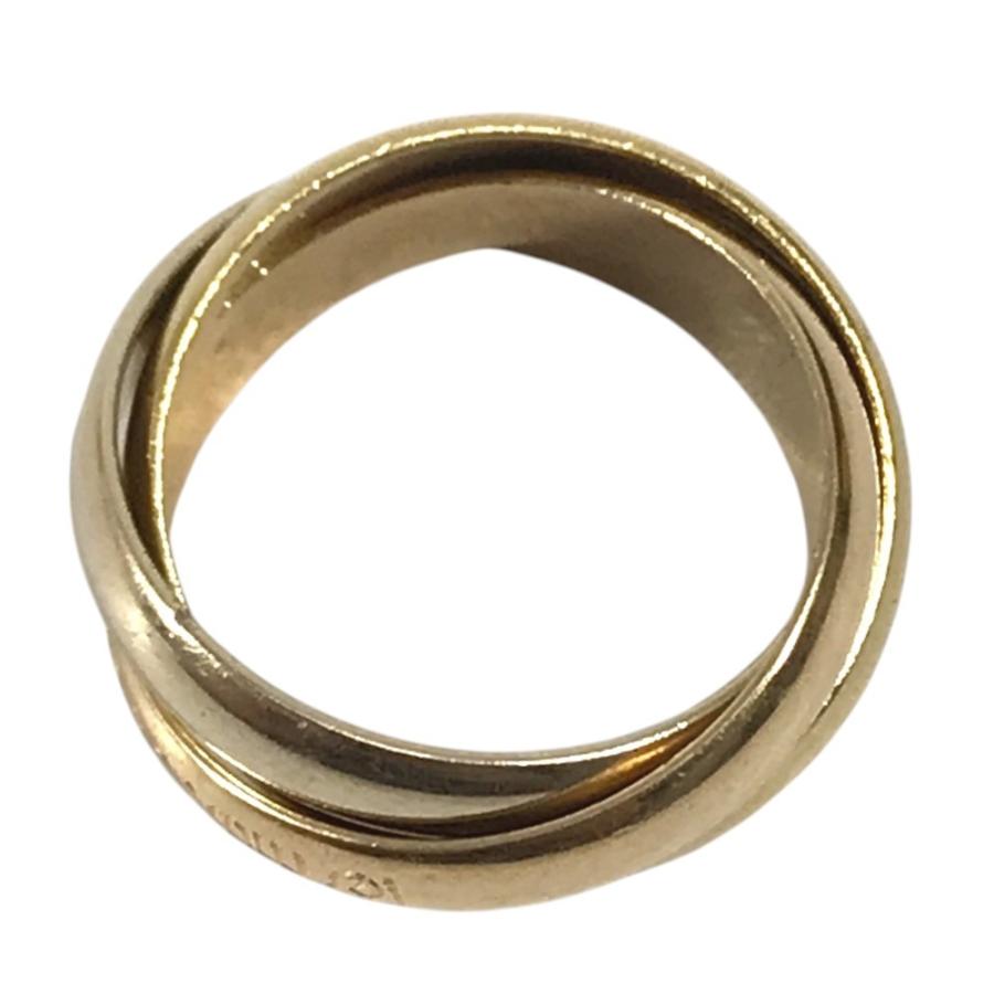 CARTIER カルティエ トリニティ ロゴ 3連 アクセサリー ジュエリー K18 金 18K リング・指輪 ゴールド レディース【中古】 | Cartier | 08