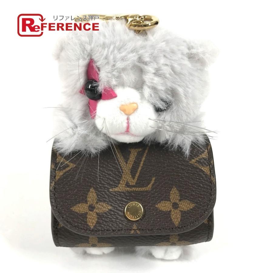 未使用 LOUIS VUITTON ルイヴィトン M03512 バッグチャーム LV キュート キトン バッグチャーム 猫 モノグラム キーホルダー【中古】 | LOUIS VUITTON