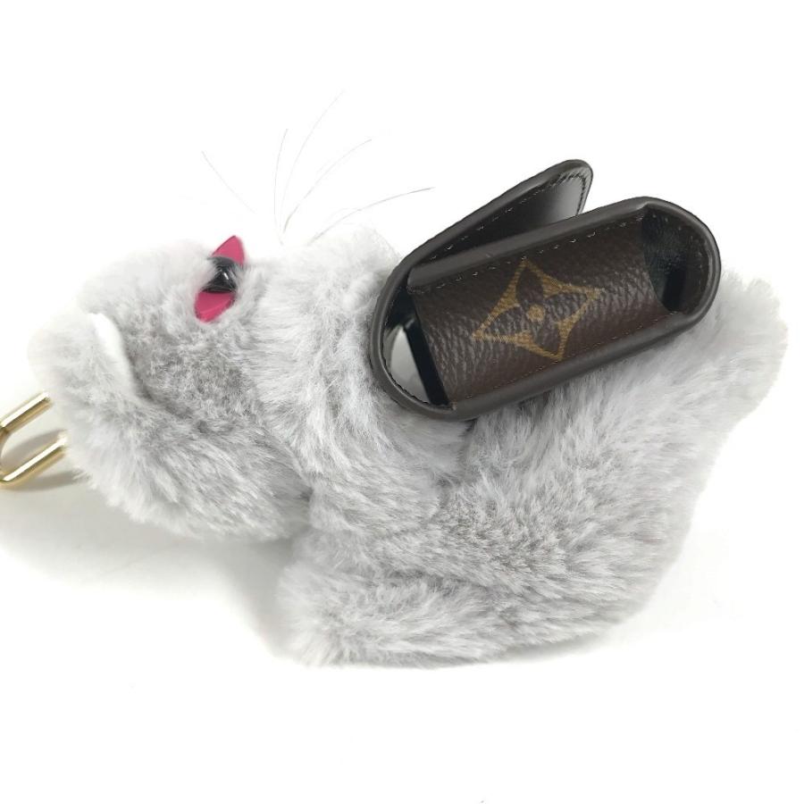 未使用 LOUIS VUITTON ルイヴィトン M03512 バッグチャーム LV キュート キトン バッグチャーム 猫 モノグラム キーホルダー【中古】 | LOUIS VUITTON | 03