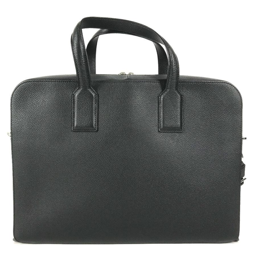 未使用 LOEWE ロエベ 337.12.P57  ゴヤ スリム ブリーフケース  ショルダーバッグ ブリーフケース 書類 ビジネスバッグ ブラック【中古】 | LOEWE | 01