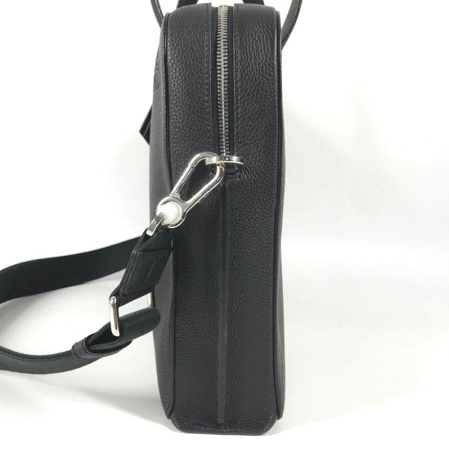 未使用 LOEWE ロエベ 337.12.P57  ゴヤ スリム ブリーフケース  ショルダーバッグ ブリーフケース 書類 ビジネスバッグ ブラック【中古】 | LOEWE | 02