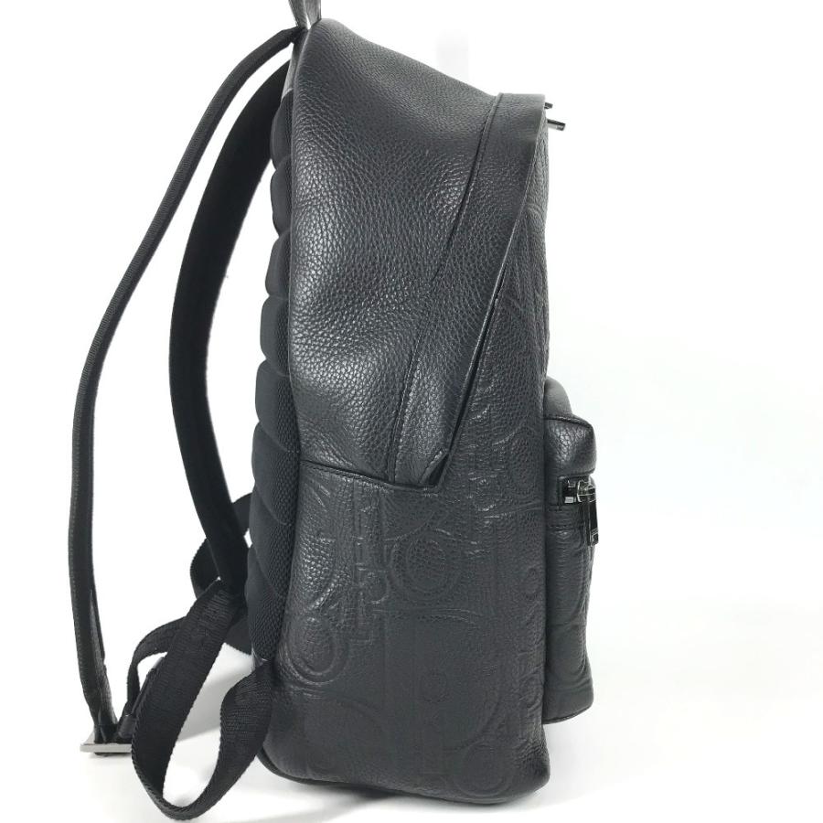 Dior ディオール Dior Rider ジップ付き バックパック カバン バックパック 総ロゴ リュックサック ブラック メンズ【中古】 |  | 03