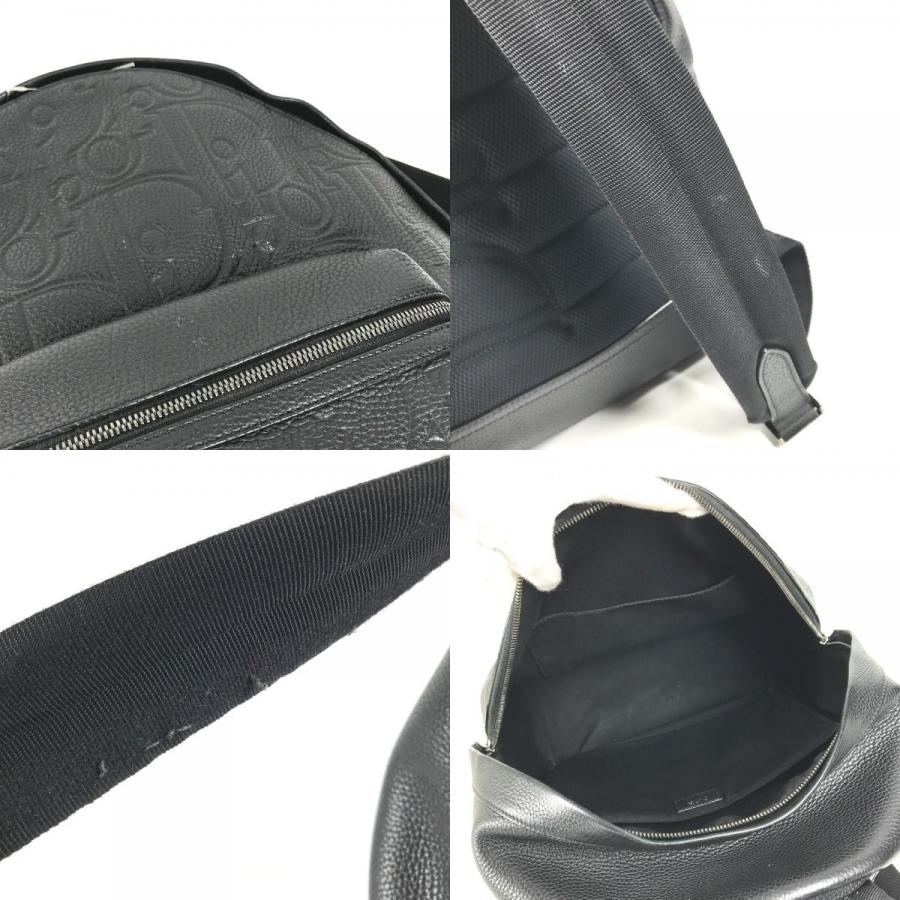 Dior ディオール Dior Rider ジップ付き バックパック カバン バックパック 総ロゴ リュックサック ブラック メンズ【中古】 |  | 07