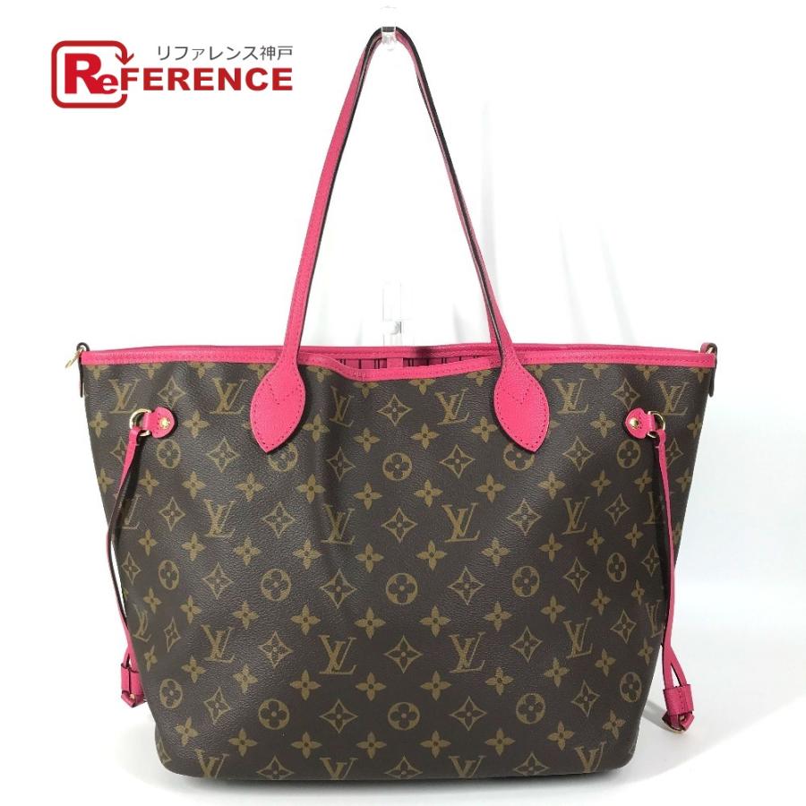 LOUIS VUITTON ルイヴィトン M12707 ネヴァーフル インサイドアウト MM トートバッグ モノグラム ショルダーバッグ ピンク【中古】 | LOUIS VUITTON