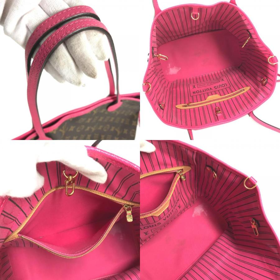 LOUIS VUITTON ルイヴィトン M12707 ネヴァーフル インサイドアウト MM トートバッグ モノグラム ショルダーバッグ ピンク【中古】 | LOUIS VUITTON | 08
