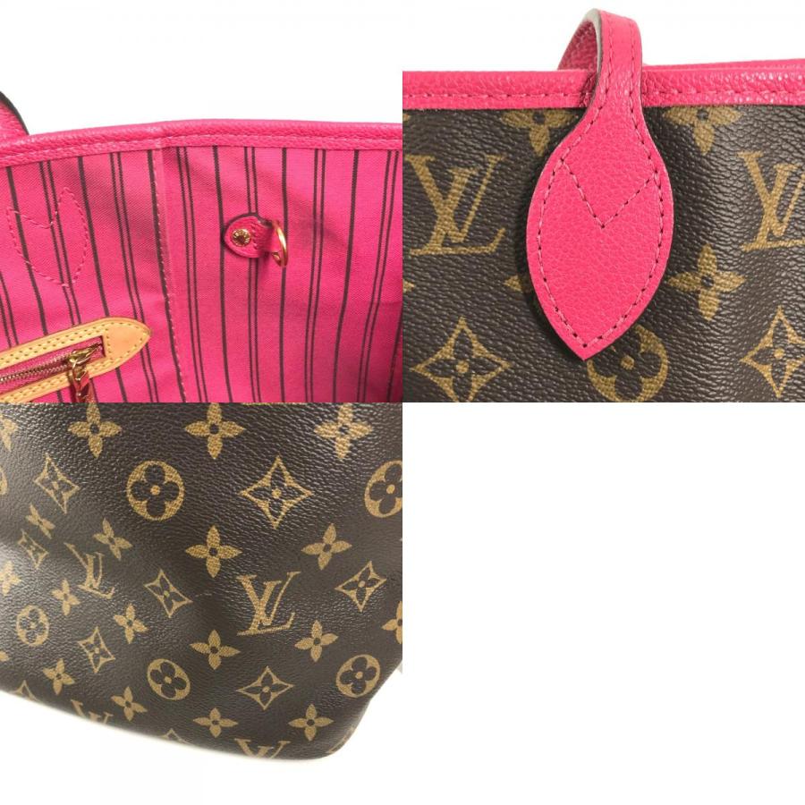 LOUIS VUITTON ルイヴィトン M12707 ネヴァーフル インサイドアウト MM トートバッグ モノグラム ショルダーバッグ ピンク【中古】 | LOUIS VUITTON | 09