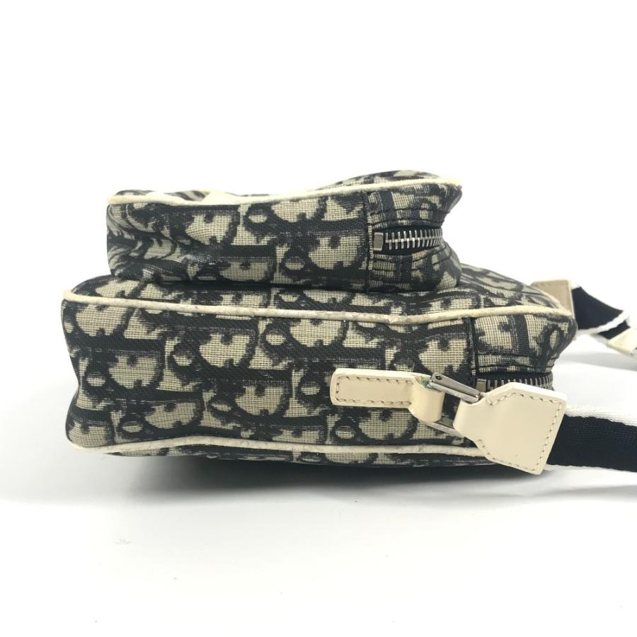 Dior ディオール トロッター NO1 ロゴ カバン 斜め掛け ポシェット ショルダーバッグ ブラック ユニセックス【中古】 |  | 02