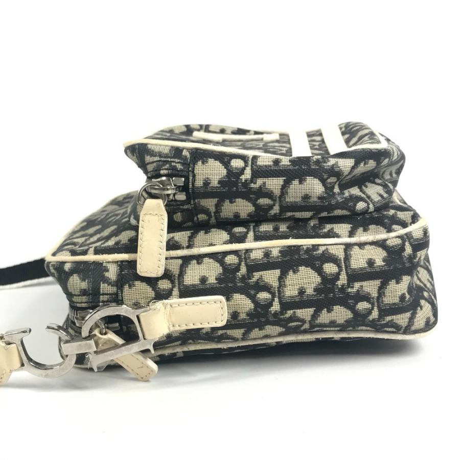 Dior ディオール トロッター NO1 ロゴ カバン 斜め掛け ポシェット ショルダーバッグ ブラック ユニセックス【中古】 |  | 03