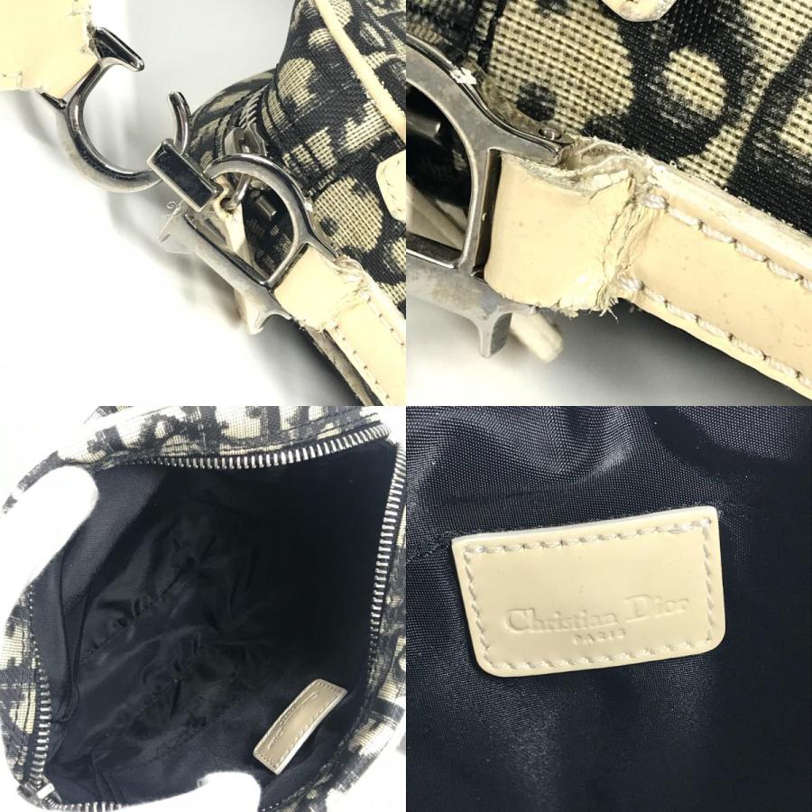 Dior ディオール トロッター NO1 ロゴ カバン 斜め掛け ポシェット ショルダーバッグ ブラック ユニセックス【中古】 |  | 08