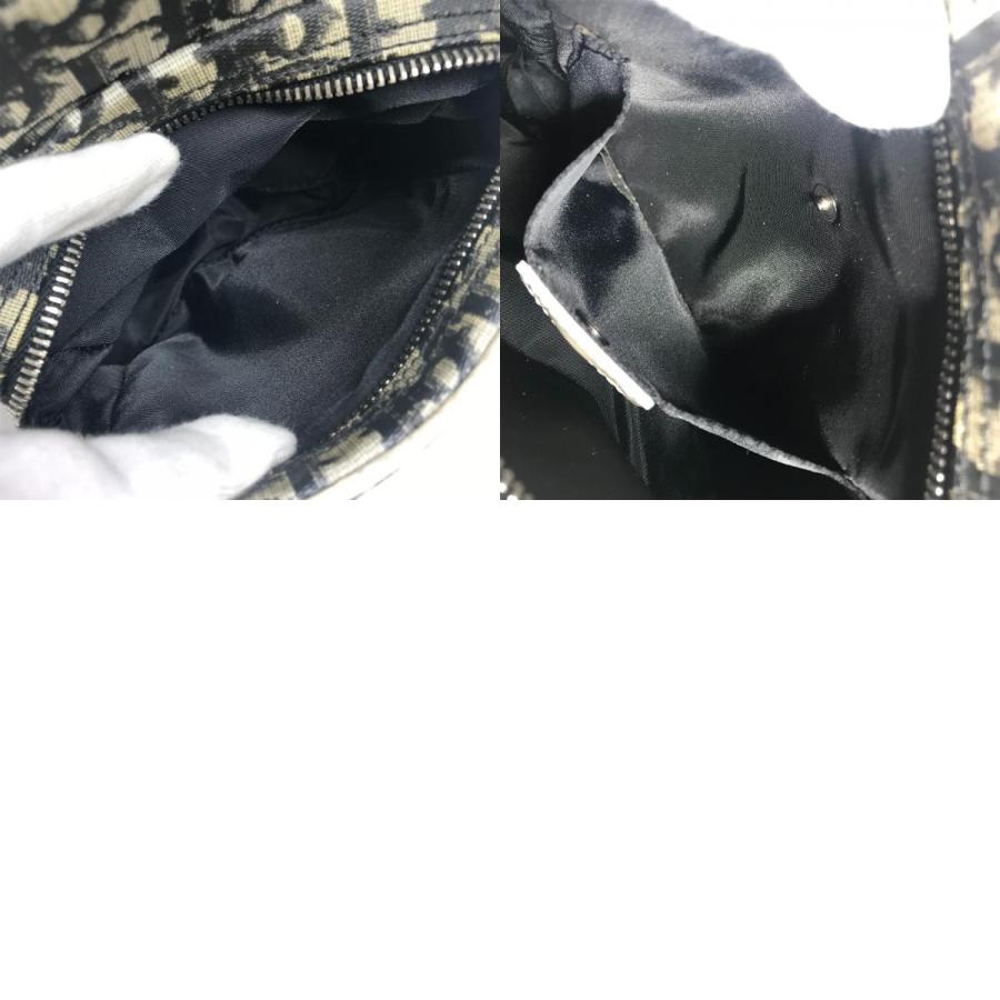 Dior ディオール トロッター NO1 ロゴ カバン 斜め掛け ポシェット ショルダーバッグ ブラック ユニセックス【中古】 |  | 09