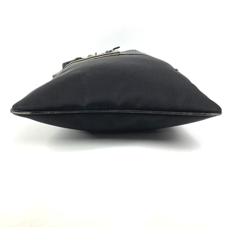 BALLY バリー ロゴ カバン 斜め掛け ポシェット ショルダーバッグ ブラック メンズ【中古】 | Bally | 04