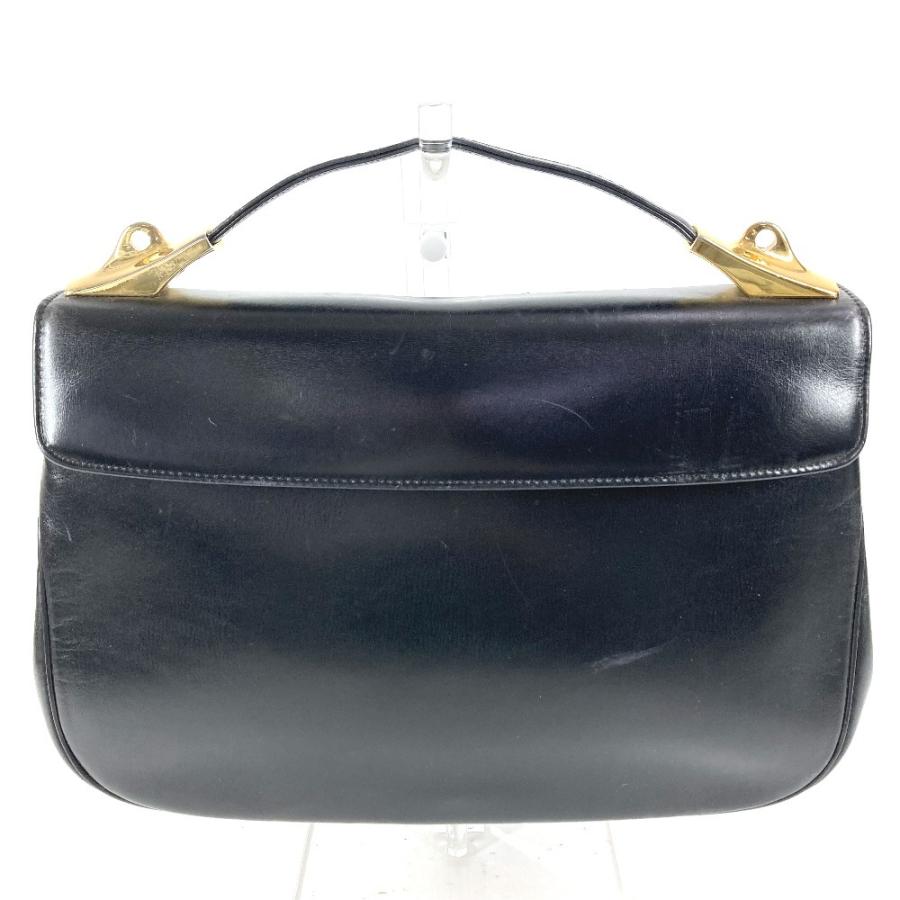 Dior ディオール CDロゴ カバン フラップ ヴィンテージ ハンドバッグ ブラック ユニセックス【中古】 |  | 02