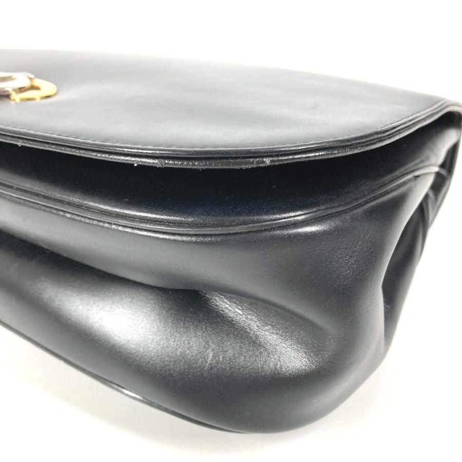 Dior ディオール CDロゴ カバン フラップ ヴィンテージ ハンドバッグ ブラック ユニセックス【中古】 |  | 06