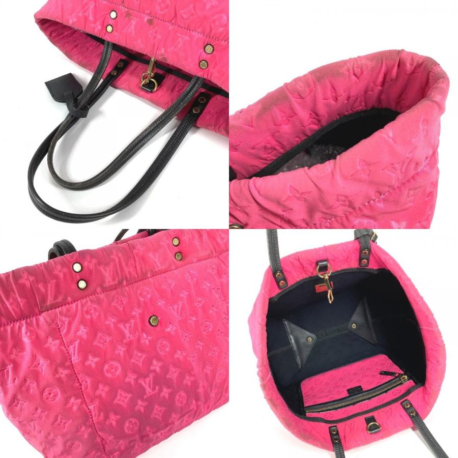 LOUIS VUITTON ルイヴィトン M92802 スキューバーMM スキューバー MM カバン トートバッグ 肩掛け ショルダーバッグ ピンク【中古】