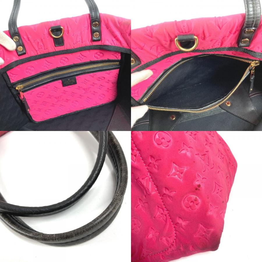 LOUIS VUITTON ルイヴィトン M92802 スキューバーMM スキューバー MM カバン トートバッグ 肩掛け ショルダーバッグ ピンク【中古】
