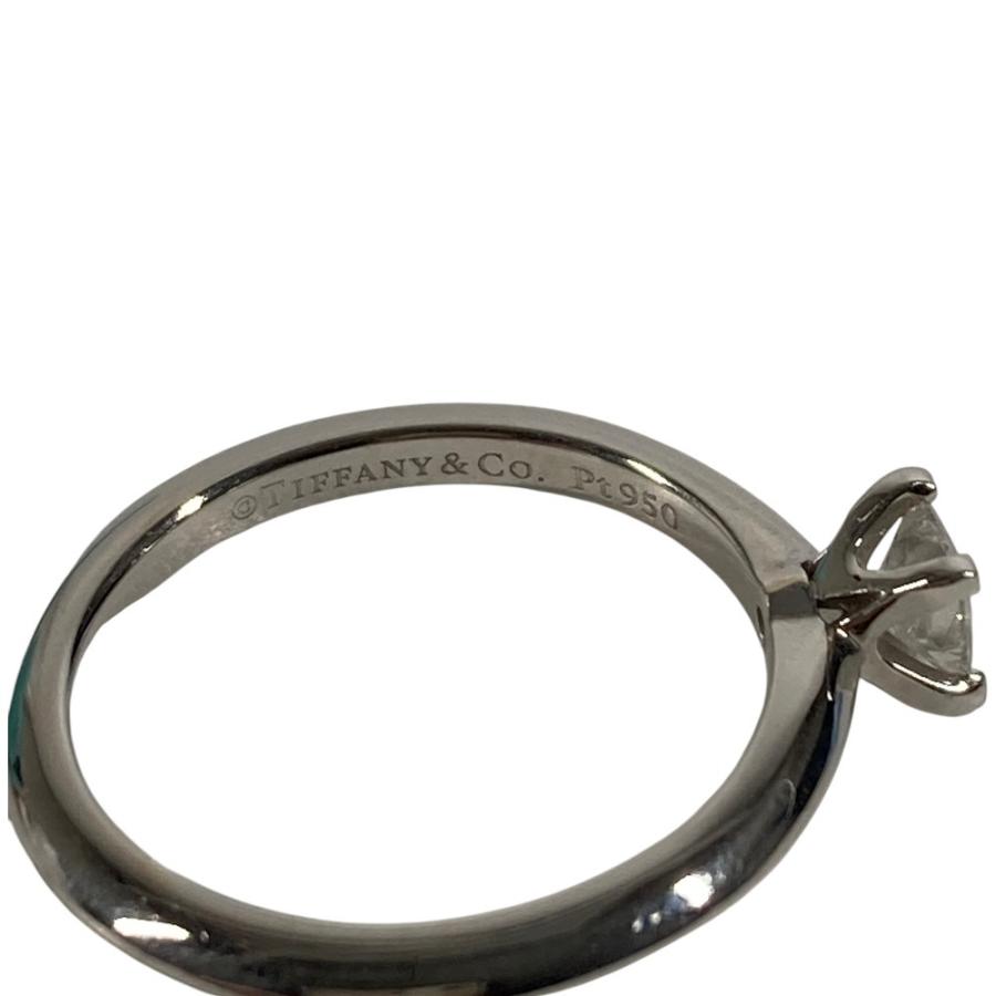 美品 TIFFANY&Co. ティファニー プリンセスカット プラチナ アクセサリー D0.19ct ダイヤ  リング・指輪 シルバー レディース【中古】 | TIFFANY&Co. | 04