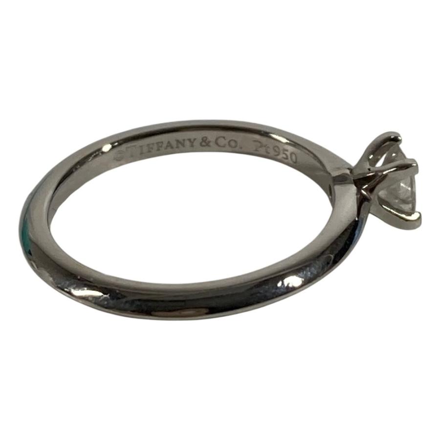 美品 TIFFANY&Co. ティファニー プリンセスカット プラチナ アクセサリー D0.19ct ダイヤ  リング・指輪 シルバー レディース【中古】 | TIFFANY&Co. | 05