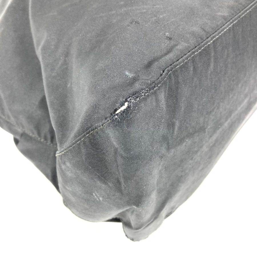 PRADA プラダ トライアングルロゴ 三角ロゴ プレート トートバッグ カバン ハンドバッグ ブラック ユニセックス【中古】 | PRADA | 06