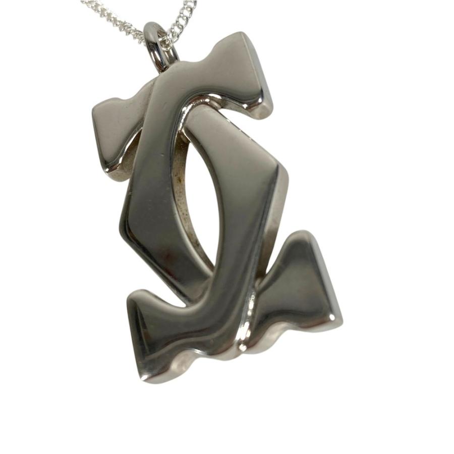 CARTIER カルティエ ロゴ チャーム ネックレス チェーン アクセサリー ペンダントトップ シルバー ユニセックス【中古】 | Cartier | 03