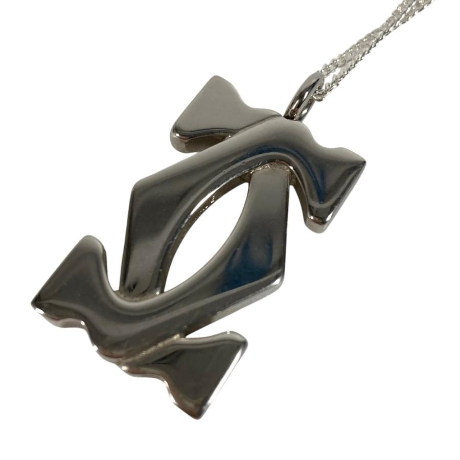 CARTIER カルティエ ロゴ チャーム ネックレス チェーン アクセサリー ペンダントトップ シルバー ユニセックス【中古】 | Cartier | 06