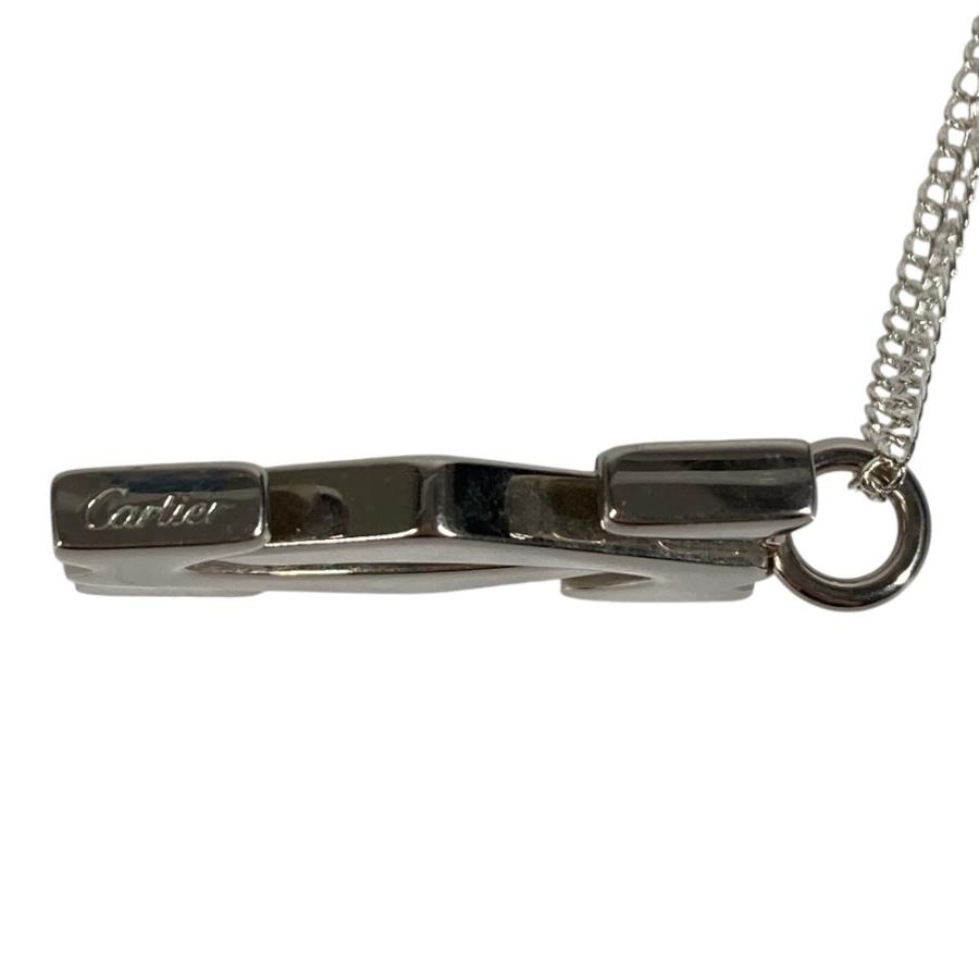 CARTIER カルティエ ロゴ チャーム ネックレス チェーン アクセサリー ペンダントトップ シルバー ユニセックス【中古】 | Cartier | 08