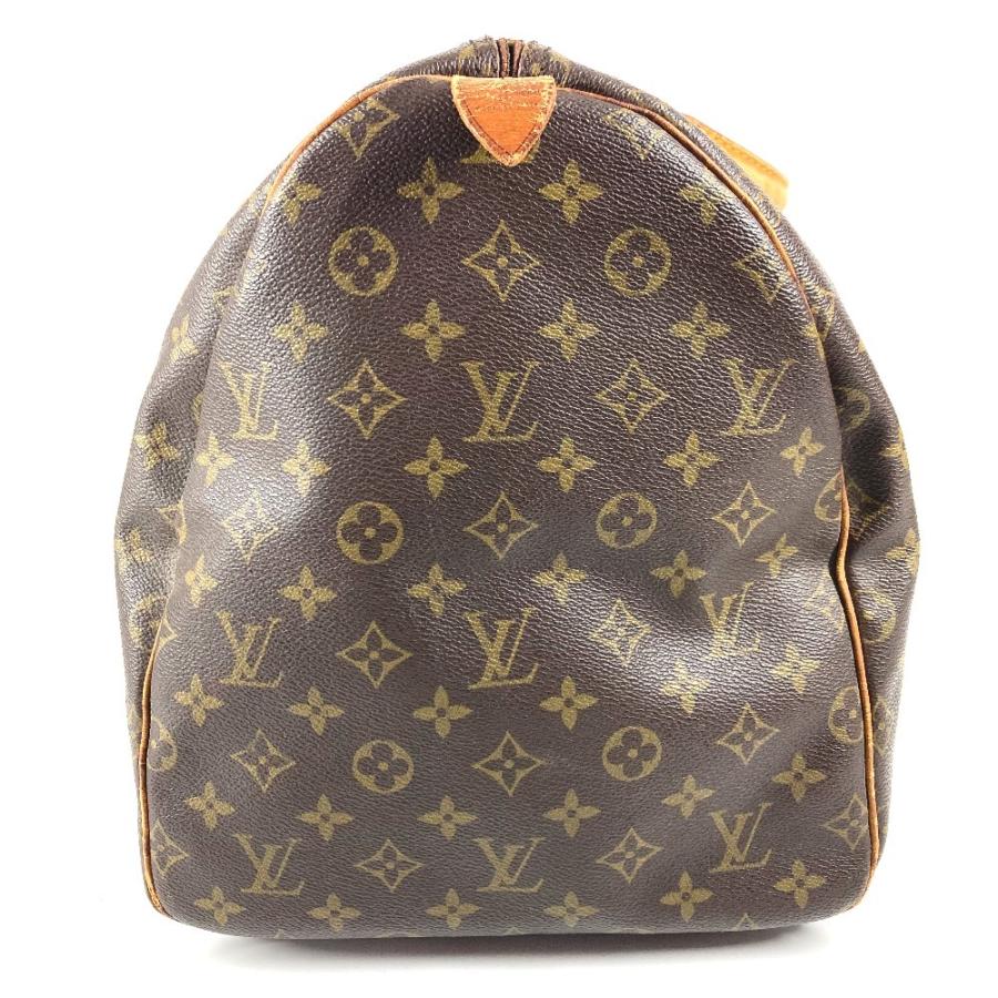 LOUIS VUITTON ルイヴィトン M41424 キーポル55 デベソ 旅行バッグ トラベルバッグ モノグラム ボストンバッグ ブラウン【中古】 | LOUIS VUITTON | 03