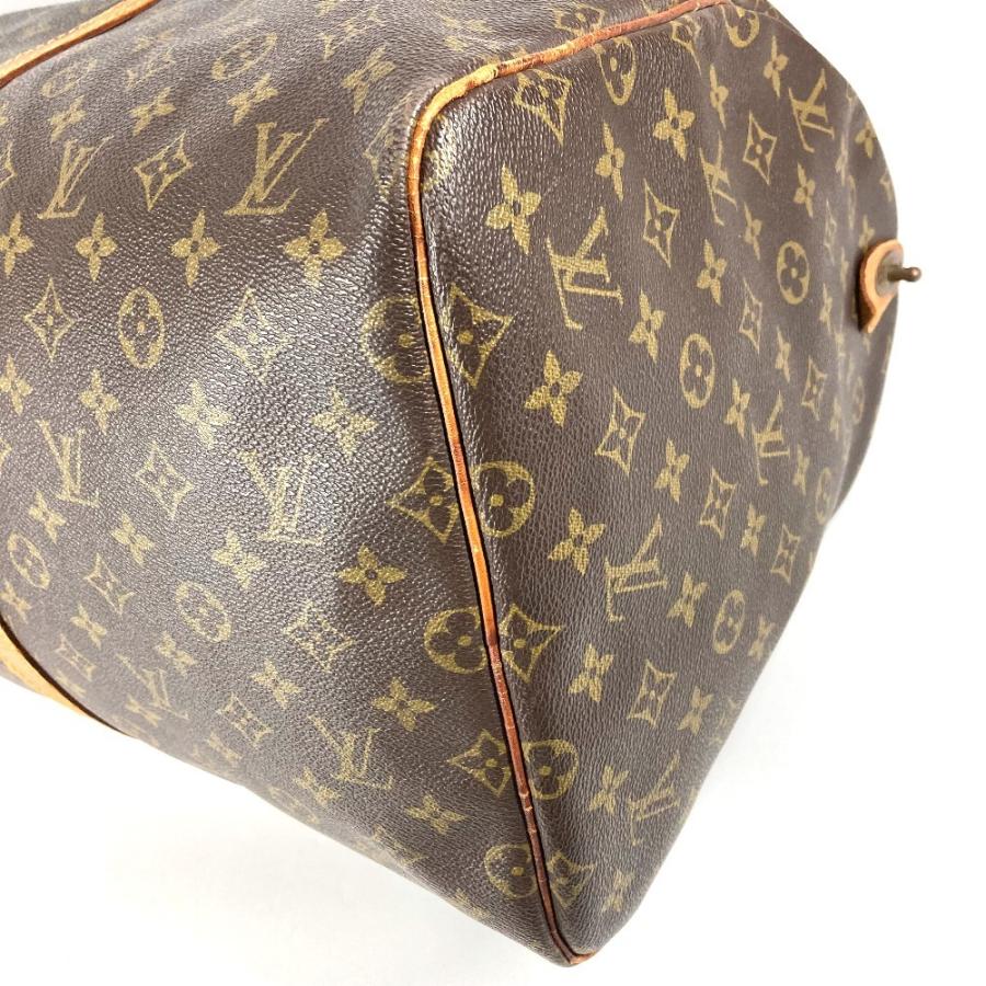 LOUIS VUITTON ルイヴィトン M41424 キーポル55 デベソ 旅行バッグ トラベルバッグ モノグラム ボストンバッグ ブラウン【中古】 | LOUIS VUITTON | 05