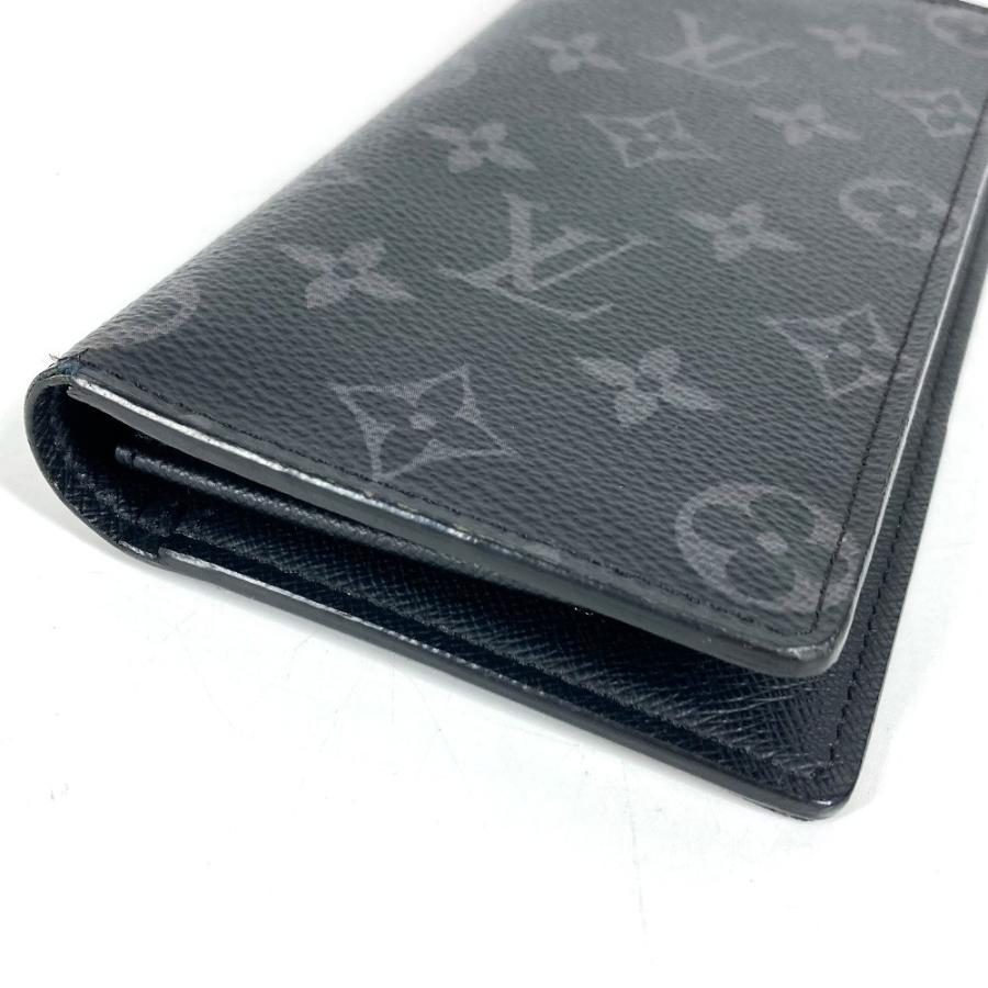 LOUIS VUITTON ルイヴィトン M61697 ポルトフォイユ ブラザ ロングウォレット 2つ折り モノグラムエクリプス 長財布 ブラック【中古】 | LOUIS VUITTON | 02
