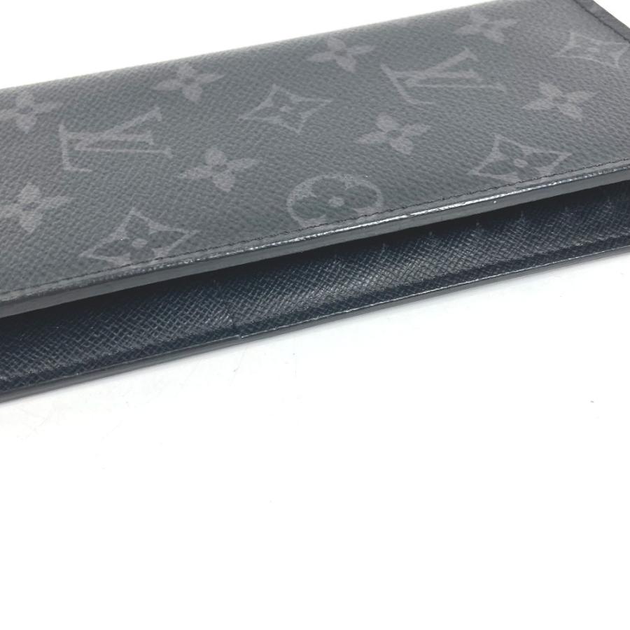 LOUIS VUITTON ルイヴィトン M61697 ポルトフォイユ ブラザ ロングウォレット 2つ折り モノグラムエクリプス 長財布 ブラック【中古】 | LOUIS VUITTON | 03