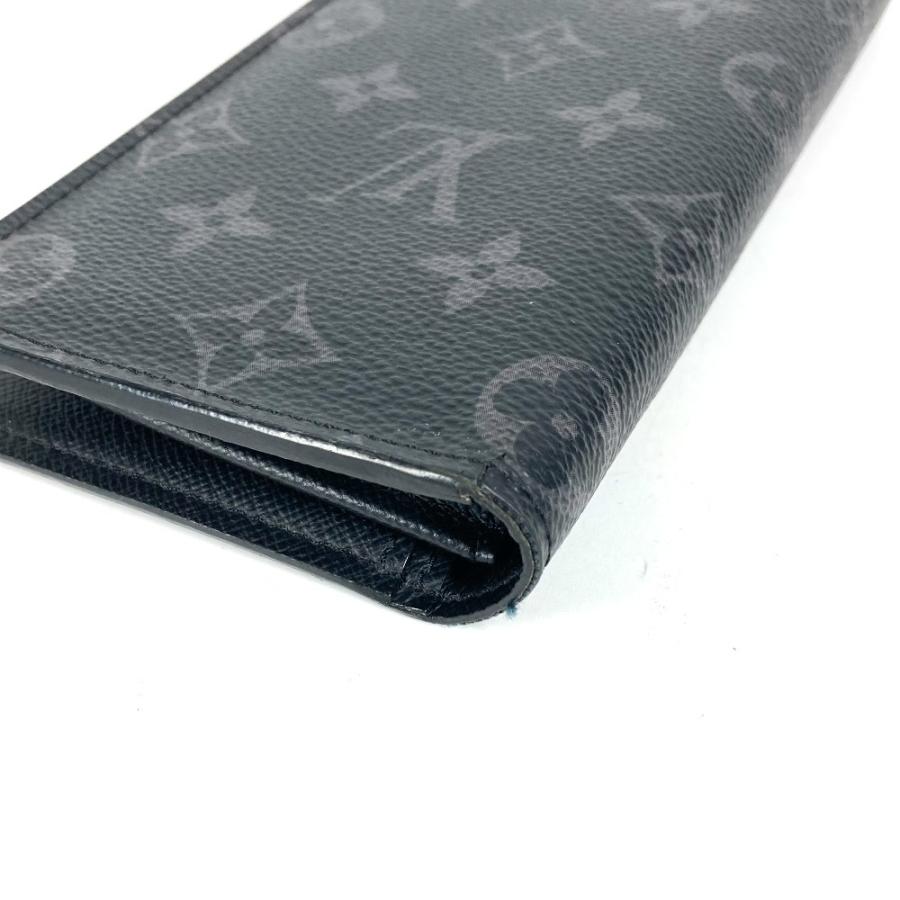 LOUIS VUITTON ルイヴィトン M61697 ポルトフォイユ ブラザ ロングウォレット 2つ折り モノグラムエクリプス 長財布 ブラック【中古】 | LOUIS VUITTON | 05