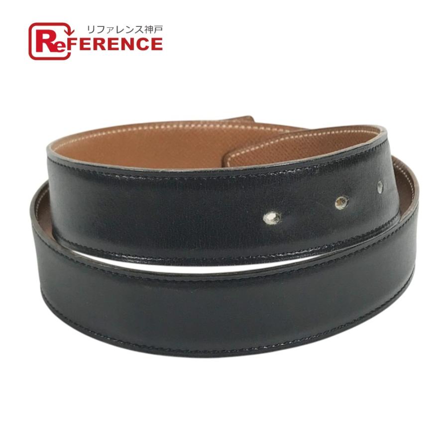 HERMES エルメス ベルトのみ ボトムス用ベルト バックル ベルト ブラック レディース【中古】 | HERMES
