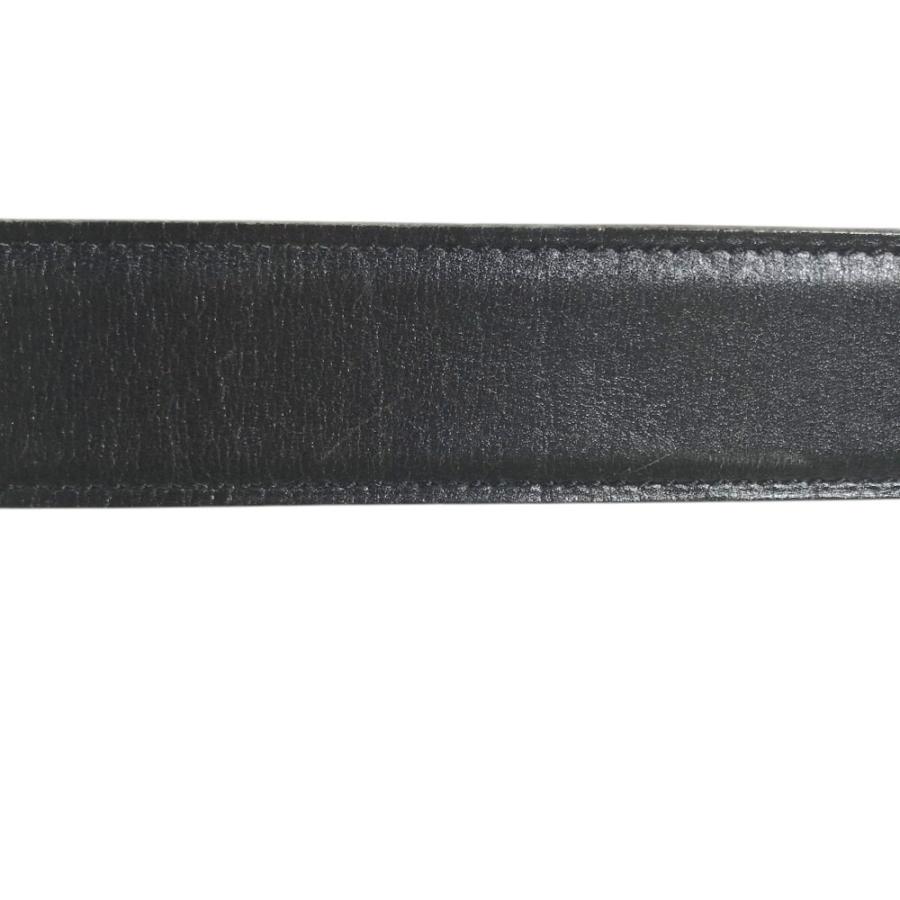 HERMES エルメス ベルトのみ ボトムス用ベルト バックル ベルト ブラック レディース【中古】 | HERMES | 03