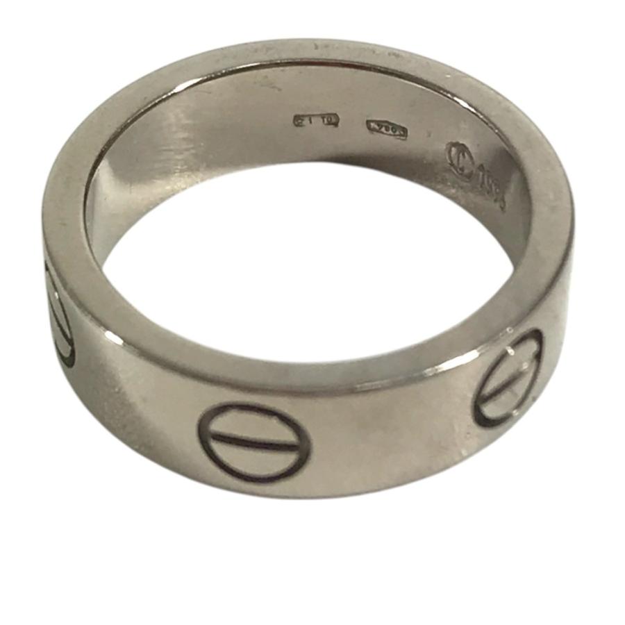 CARTIER カルティエ ラブリング ロゴ アクセサリー ジュエリー K18 金 18K リング・指輪 シルバー レディース【中古】 | Cartier | 01