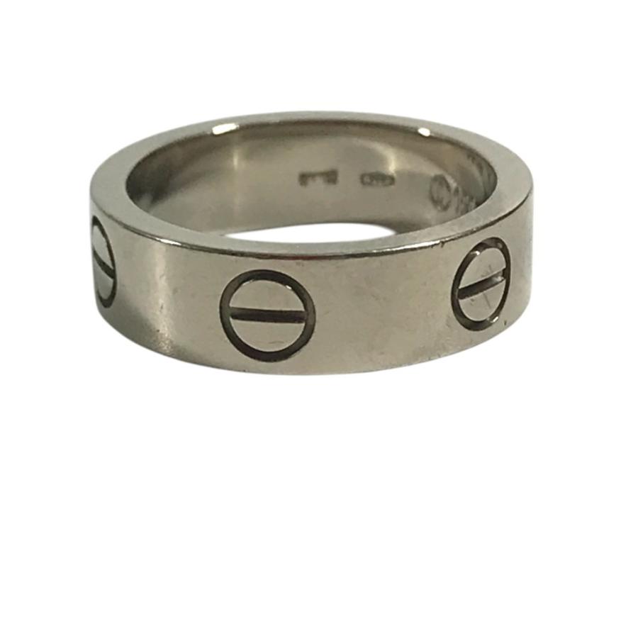CARTIER カルティエ ラブリング ロゴ アクセサリー ジュエリー K18 金 18K リング・指輪 シルバー レディース【中古】 | Cartier | 02