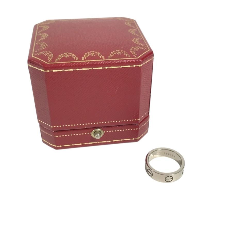 CARTIER カルティエ ラブリング ロゴ アクセサリー ジュエリー K18 金 18K リング・指輪 シルバー レディース【中古】 | Cartier | 06