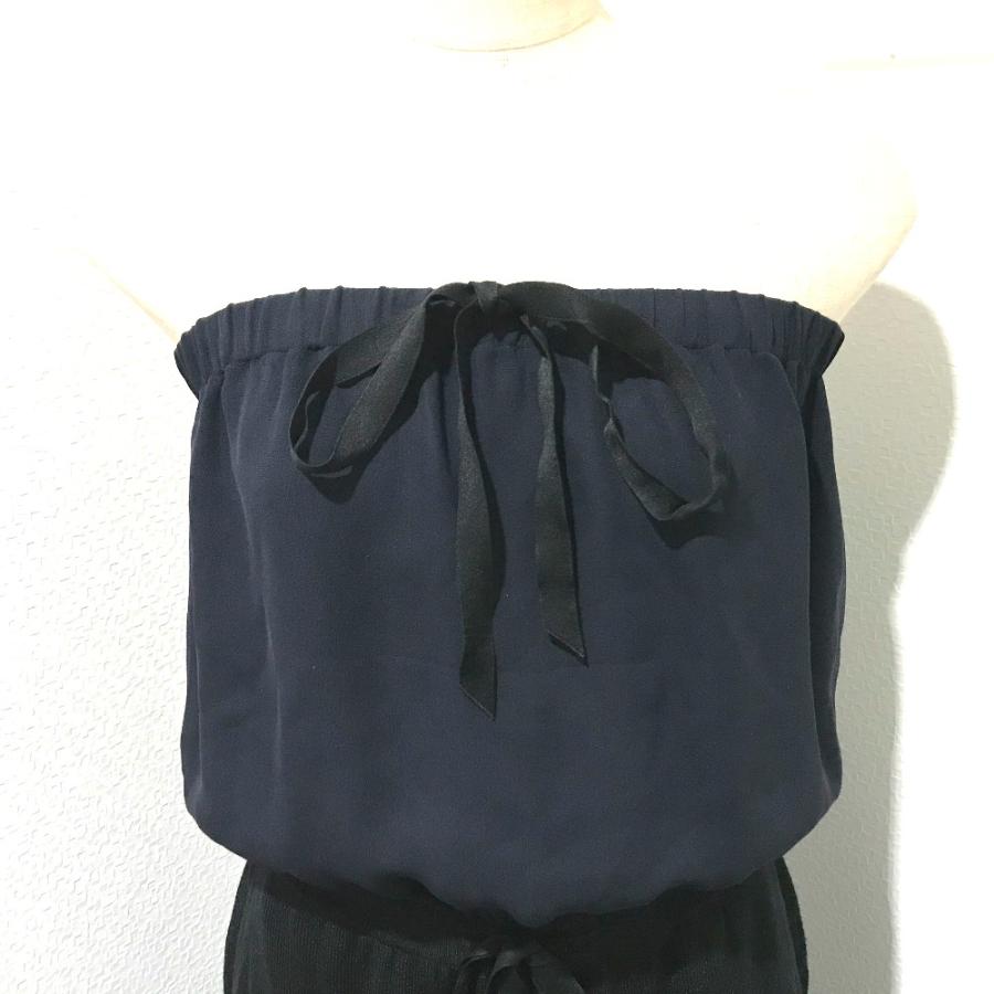 CHANEL シャネル P40727W04857 オールインワン サロペット ワイドパンツ CC ココマーク サロペット | CHANEL | 04