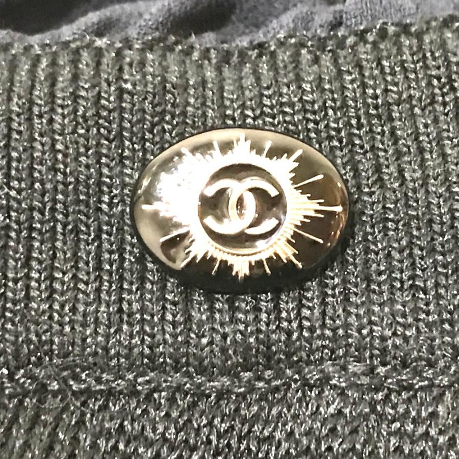 CHANEL シャネル P40727W04857 オールインワン サロペット ワイドパンツ CC ココマーク サロペット | CHANEL | 08