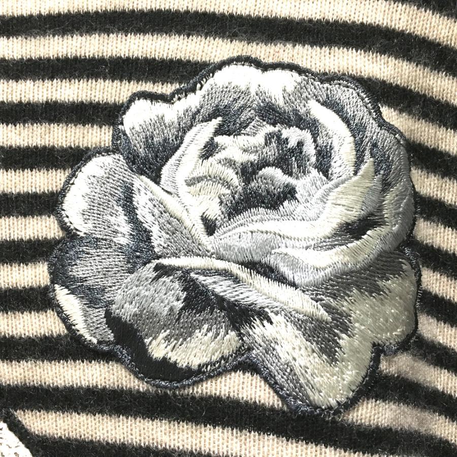 DOLCE&GABBANA ドルチェアンドガッバーナ 003K/F64DD-B ボーダー フラワー サボテン ピストル セーター |  | 02