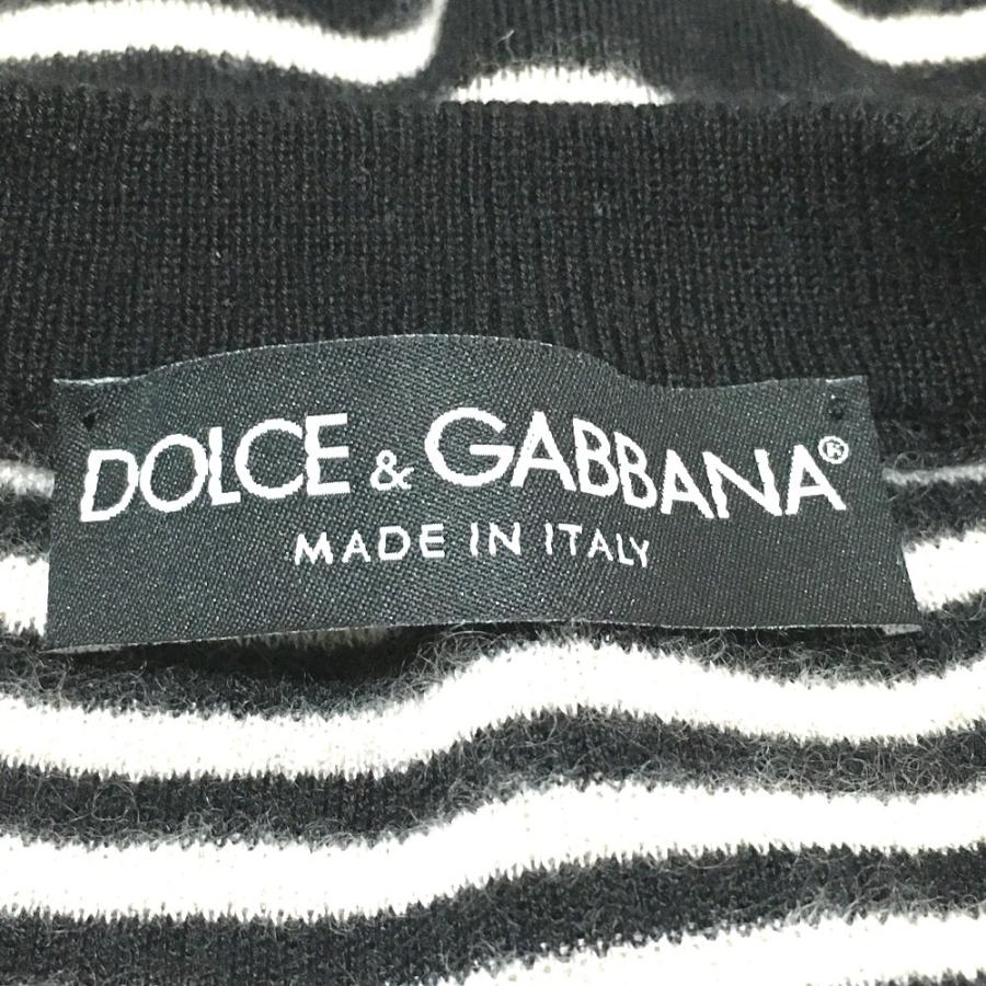 DOLCE&GABBANA ドルチェアンドガッバーナ 003K/F64DD-B ボーダー フラワー サボテン ピストル セーター |  | 04